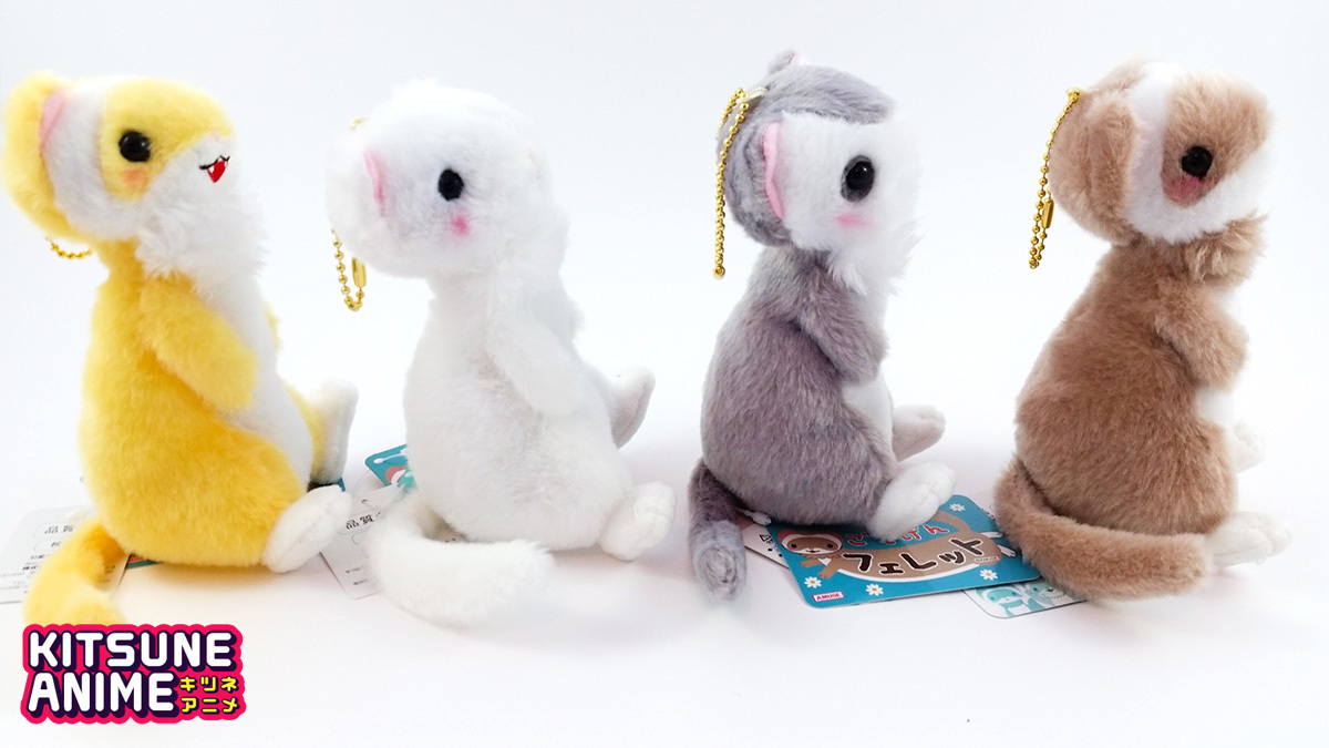 gokigen ferret plush